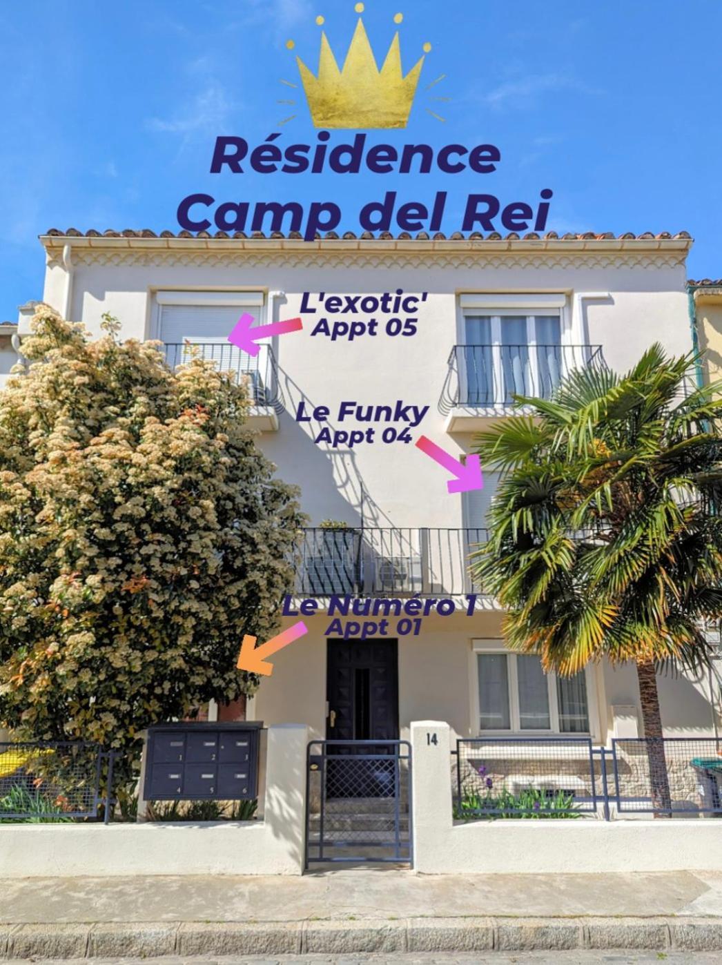 L'Exotic' 1 A 4 Voyageurs Apartment Perpignan Ngoại thất bức ảnh